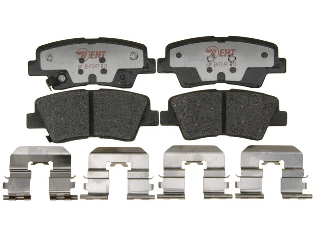 EHT1313H – R/M BRAKES Brake Pad, OE Replacement Hybrid Technology Includes Mounting Hardware
